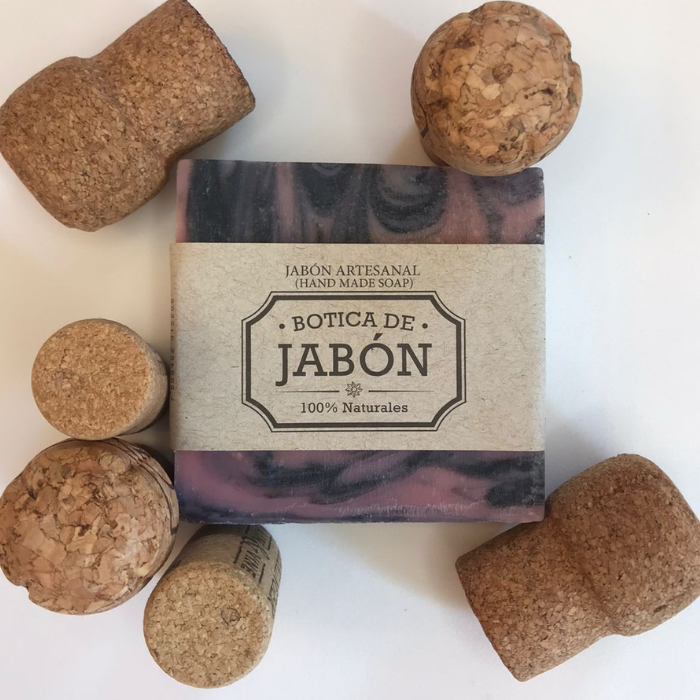 Botica De Jabón Jabones Artesanales De Vino Tinto Jabones Hipoalergénicos Biodegradables 6059